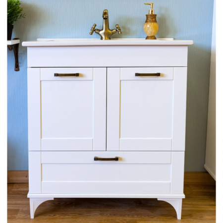 Тумба под раковину Sanflor Ванесса С000005882 75 см фото