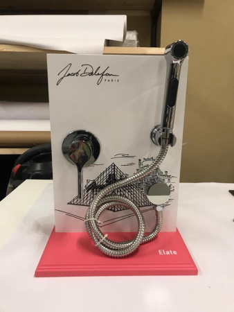 Смеситель с гигиеническим душем Jacob Delafon Elate E24610-CP фото