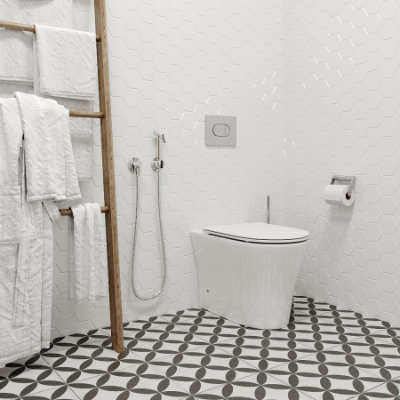 Унитаз приставной Cerutti SPA Adige F CT8907 с сиденьем фото