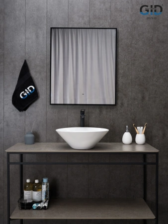 Накладная раковина GID N9102 51210 42x42 фото