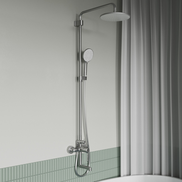 Душевая система Iddis Aiger AIGBC3Fi06 хром матовый фото