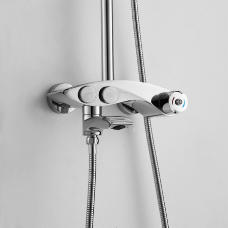 Душевая система Orans OLS-7550 Серебристый хром фото