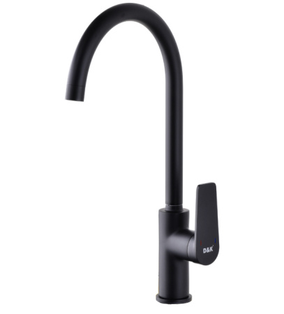 Смеситель для кухни D&K Bayern.Furth DA1522405 черный матовый фото