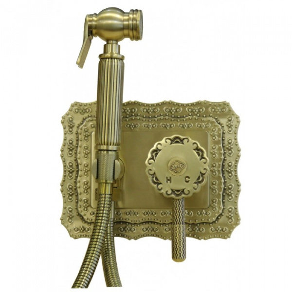 Гигиенический душ со смесителем Zorg Antic A 116 BD-BR фото