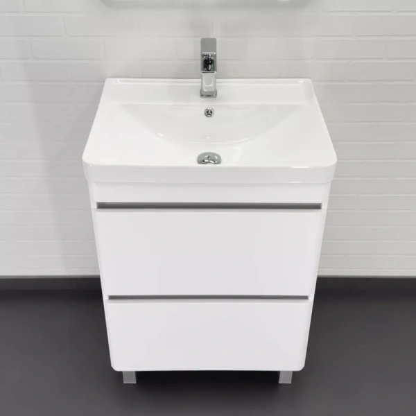 Напольная тумба-умывальник Comforty Валдай-60Н с раковиной 4460 00-00020673 фото