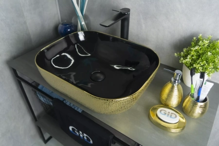 Накладная раковина GID Luxe Line D1302H022 50,5х40,5 фото