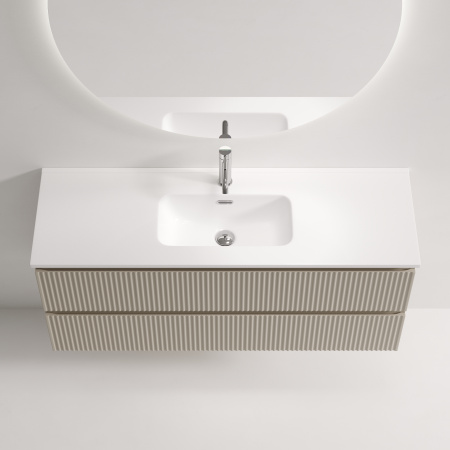 Тумба под раковину Sancos Snob R SNR120/39CE Beige Soft фото