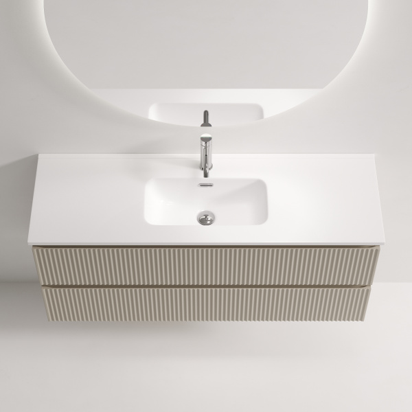 Тумба под раковину Sancos Snob R SNR120/39CE Beige Soft фото