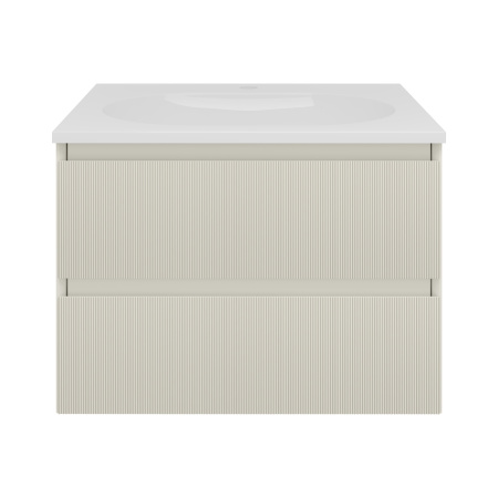 Тумба под раковину Vincea Welle 60 VMC-2WL600MBG M.Beige Soft-touch фото