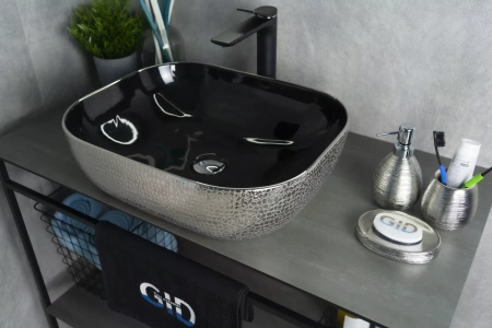 Накладная раковина GID Luxe Line D1302H020 50,5х40,5 фото