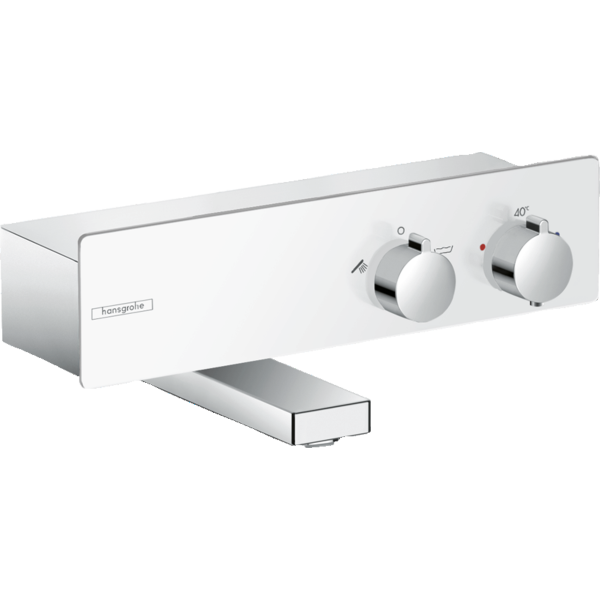 Смеситель для ванны с душем Hansgrohe ShowerTablet 13107400 хром/белый фото