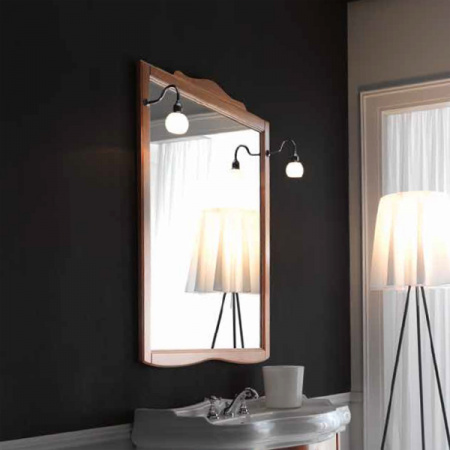 Зеркало Kerasan Retro 734540 noce фото