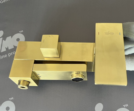 Душевая система (стойка) Timo Selene SX-2013/17 матовое золото фото