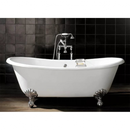 Чугунная ванна Devon&Devon Admiral 2MRADMIRALFCRDD 182х81 на ножках фото