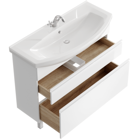 Тумба под раковину Aqwella Rodos 107 ROD01102N фото