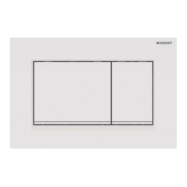 Клавиша смыва Geberit Sigma 30 115.883.11.1 белая/белая матовая фото