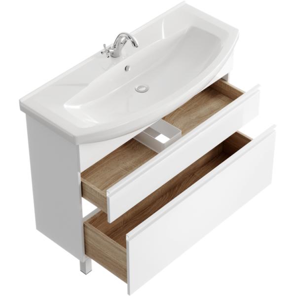 Тумба под раковину Aqwella Rodos 107 ROD01102N фото