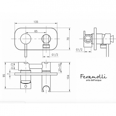 Гигиенический набор Feramolli Torre BL215 фото