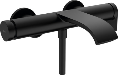 Смеситель для ванны с душем Hansgrohe Vivenis 75420670 черный матовый фото