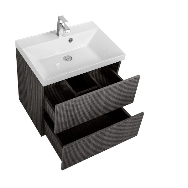 Тумба под раковину Art&Max Verona-Push AM-Verona-Push-700-2C-SO-KD кадена дарк фото