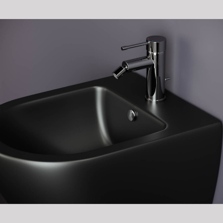 Биде Ceramica Nova Metropol CN4003MB подвесное Черное фото