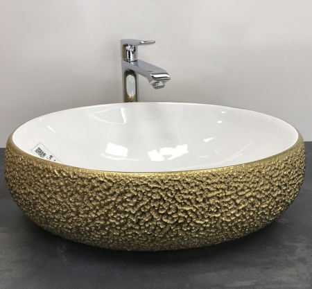 Накладная раковина CeramaLux NC 433 48х34 фото