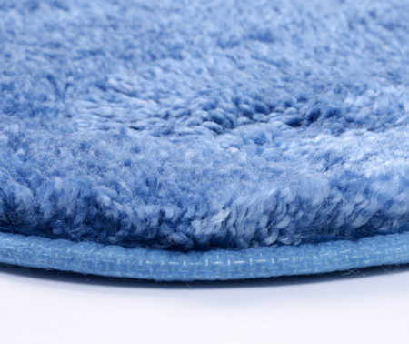 Коврик для ванной комнаты WasserKRAFT Wern BM-2503 Dark Blue 90х57 фото