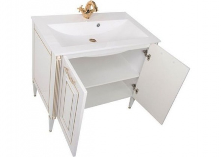 Тумба с раковиной Aquanet Паола 90 00212621 фото