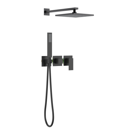 Душевая система скрытого монтажа Timo Selene SX-2169/03SM черная матовая фото