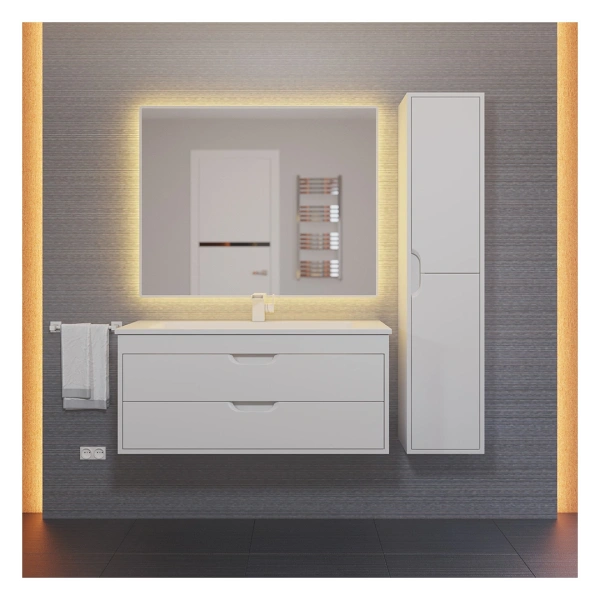 Шкаф-пенал Uperwood Modul 2930205201 белый фото