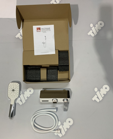 Смеситель для душа Timo Torne 4314/00-16Y хром/белый фото