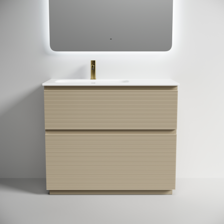 Тумба под раковину Sancos Folk Floor FL100FLCP капучино фото