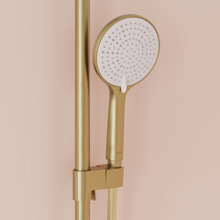 Душевая система Iddis Aiger AIGMG3Fi06 матовое золото фото