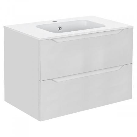 Тумба под раковину Vincea Norma VMC-2N800GW 80 см белая фото