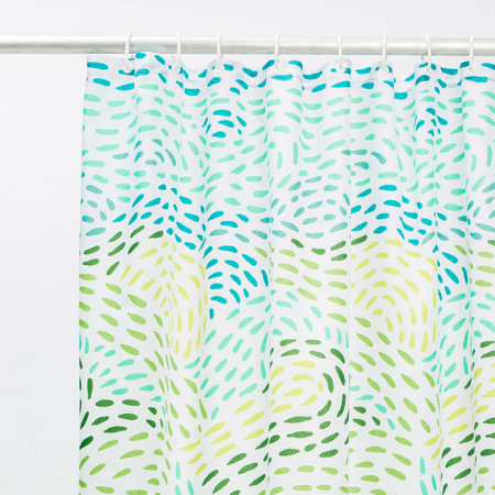 Текстильная шторка для ванной комнаты 200*180 Iddis Basic B21P218i11 фото