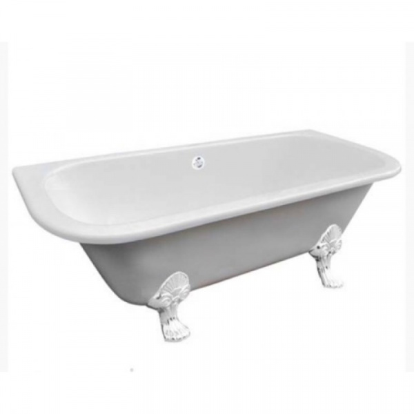 Чугунная ванна Magliezza Elena Wh 170х76 на ножках фото