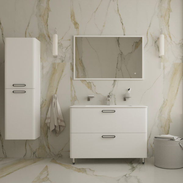 Тумба с раковиной Iddis Brick BRI10WFi95K 100 см фото