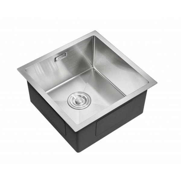Мойка для кухни из нержавеющей стали Milacio Denia 44 Steel MC.77430 44x44 нержавеющая сталь  фото