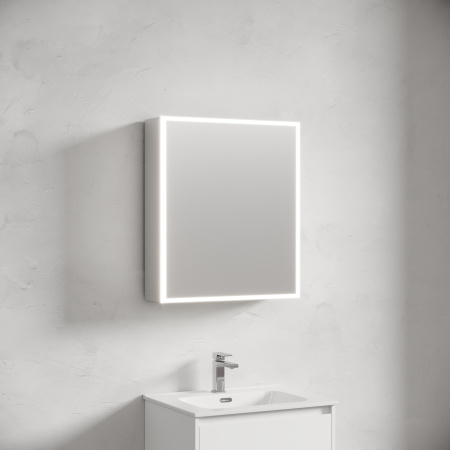 Зеркало-шкаф с подсветкой Sancos Evoke SC8060 60x70 фото