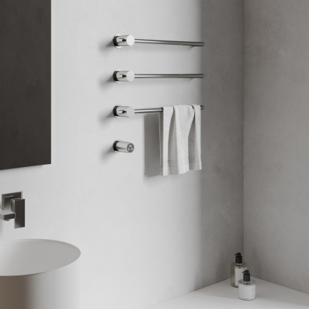 Электрический полотенцесушитель Abber Charme AH4003 хром фото