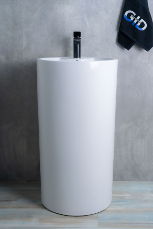 Раковина напольная GID NB 135 46х44 фото