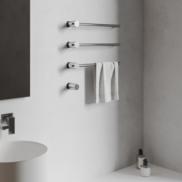 Электрический полотенцесушитель Abber Charme AH4003 хром фото