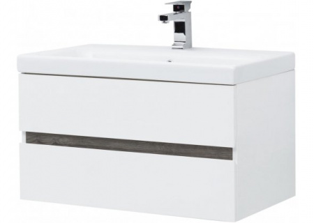 Тумба с раковиной Aquanet Беркли 80 00254290 + 00246880 фото
