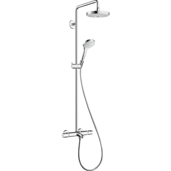 Душевая система (стойка) Hansgrohe Croma Select S 180 2jet Showerpipe 27351400 фото