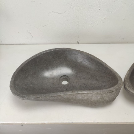 Раковина из речного камня RS01949 (57*34*15) фото