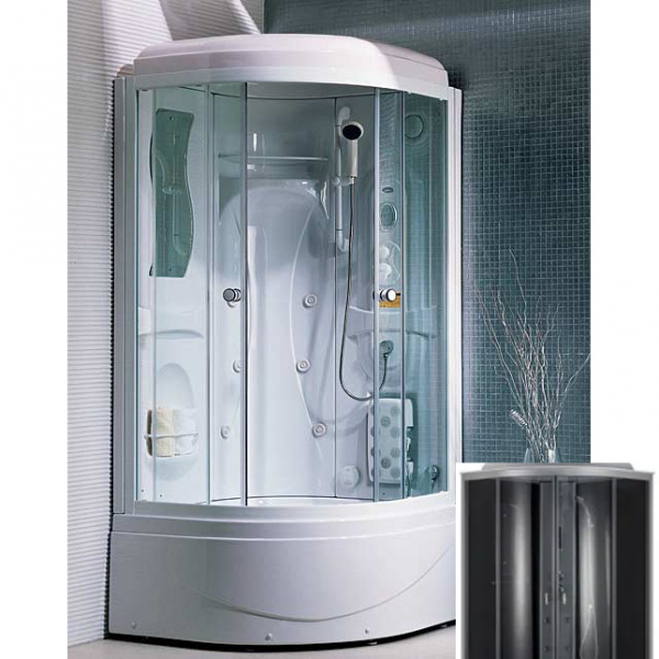 Душевая кабина Appollo TS-49W тонированное стекло фото