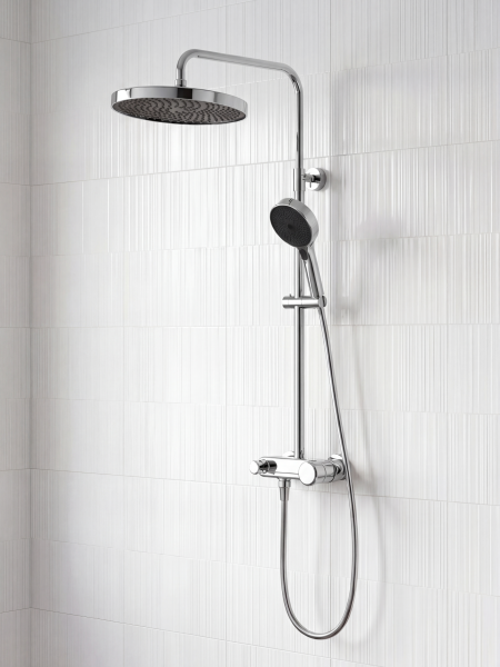Душевая система AltroBagno Рикко (Ricco) ALTROBAGNORicco030221Cr хром фото