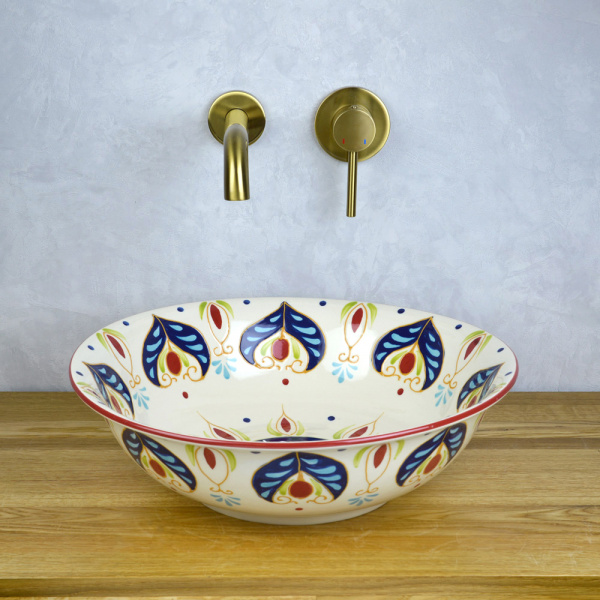 Раковина Bronze de Luxe 4381 42x42 фото