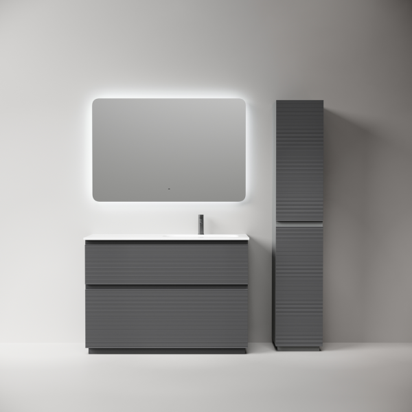 Тумба под раковину Sancos Folk Floor FL120FRGS Grey soft фото