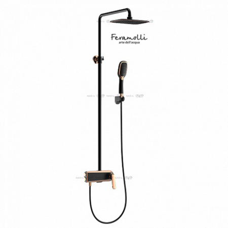 Душевая система (стойка) со смесителем Feramolli Adige RBL7077 фото